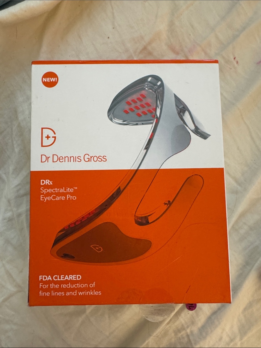 Dr Dennis Gross DRx SpectraLite EyeCare Pro - White & Orange Packaging
